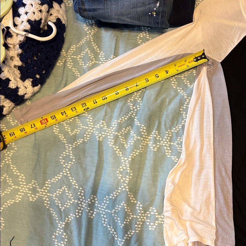 BCBG Modal long sleeve flowy top - Picture 8 of 8